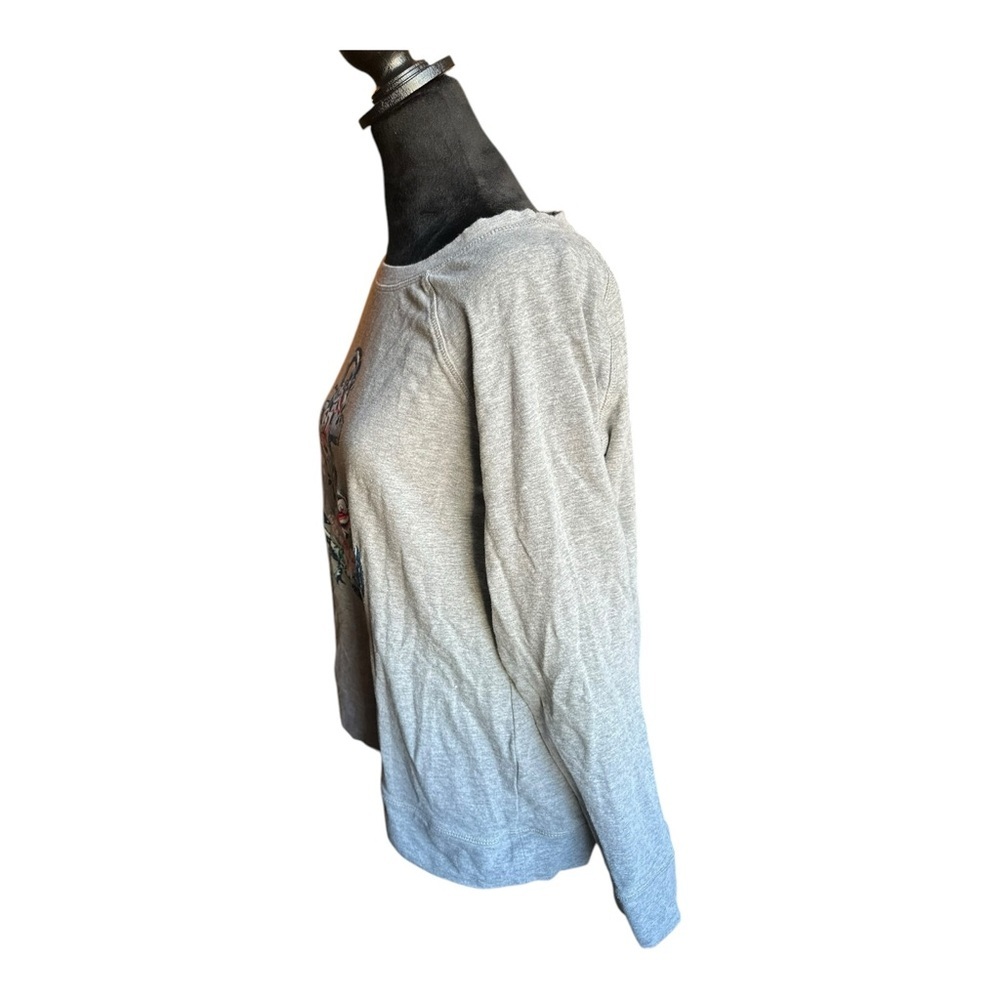 Caribbean Joe Women’s Long Sleeve French Terry Raglan Pullover – Size L - Picture 8 of 10